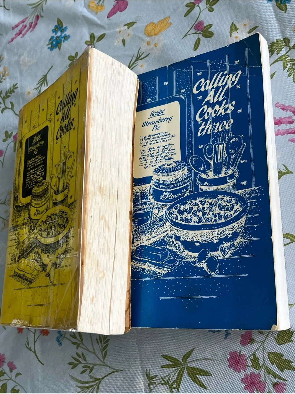 Calling All Cooks cook books 1 &3